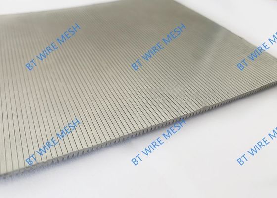 0.05mm Slot 1x2 3x5mm Wedge Wire Filter Screen For Starch Sieve