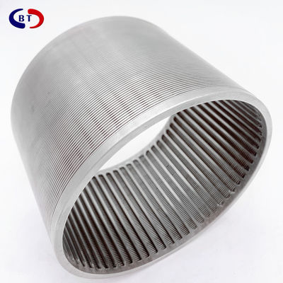 0.02mm Slot Stainless Steel 316l 904l Johnson Wedge Wire Screens