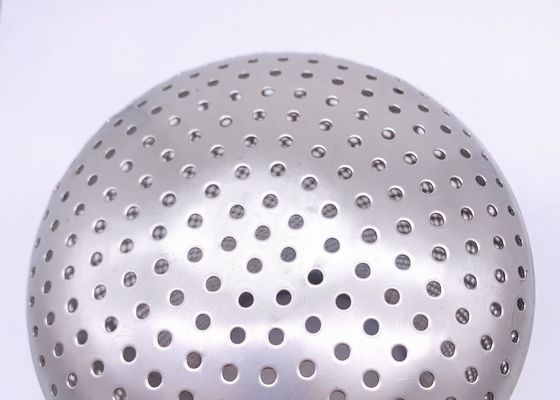 Round hole perforated metal filter basket for cleaning filter