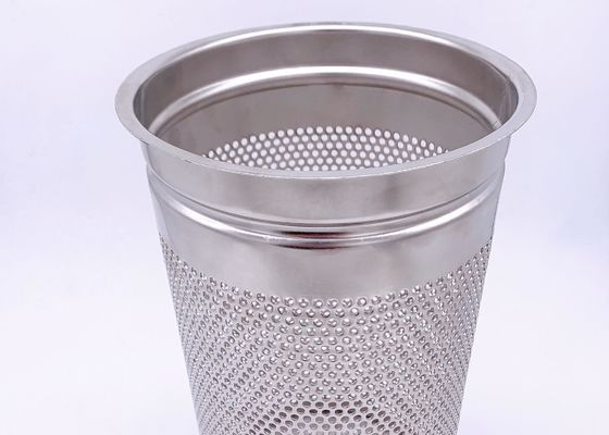 Stainless Steel 1mm Hole Mesh Filter Strainer SS 304 With Handle