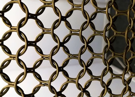 ISO9001 Decorative Stainless Steel Woven Wire Mesh Architectural