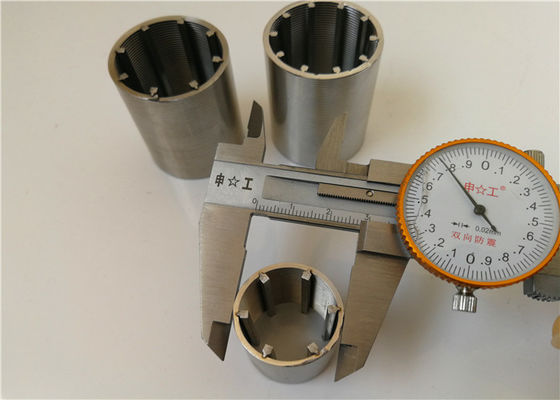 Sus304 Iso9001 Sliver Johnson Wedge Wire Screen Welded