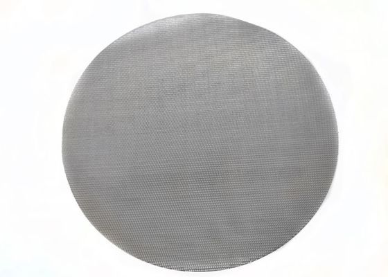 Laser Cutting Round Shape SS316L Woven Wire Mesh 300mesh