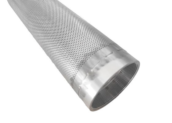 Screening Square Hole 316l Perforated Metal Pipe